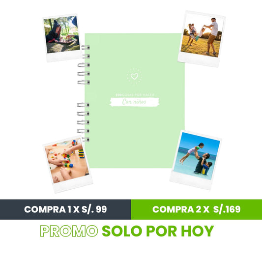 100 Cosas por hacer con NIÑOS I Envío gratis